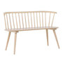 Voir la diapositive 1 : Paris Prix Banc Design en Bois  Bobby  120cm Naturel