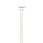 Voir la diapositive 6 : VIDAXL Corde de bateau Blanc complet 3 mm 100 m Polypropylene