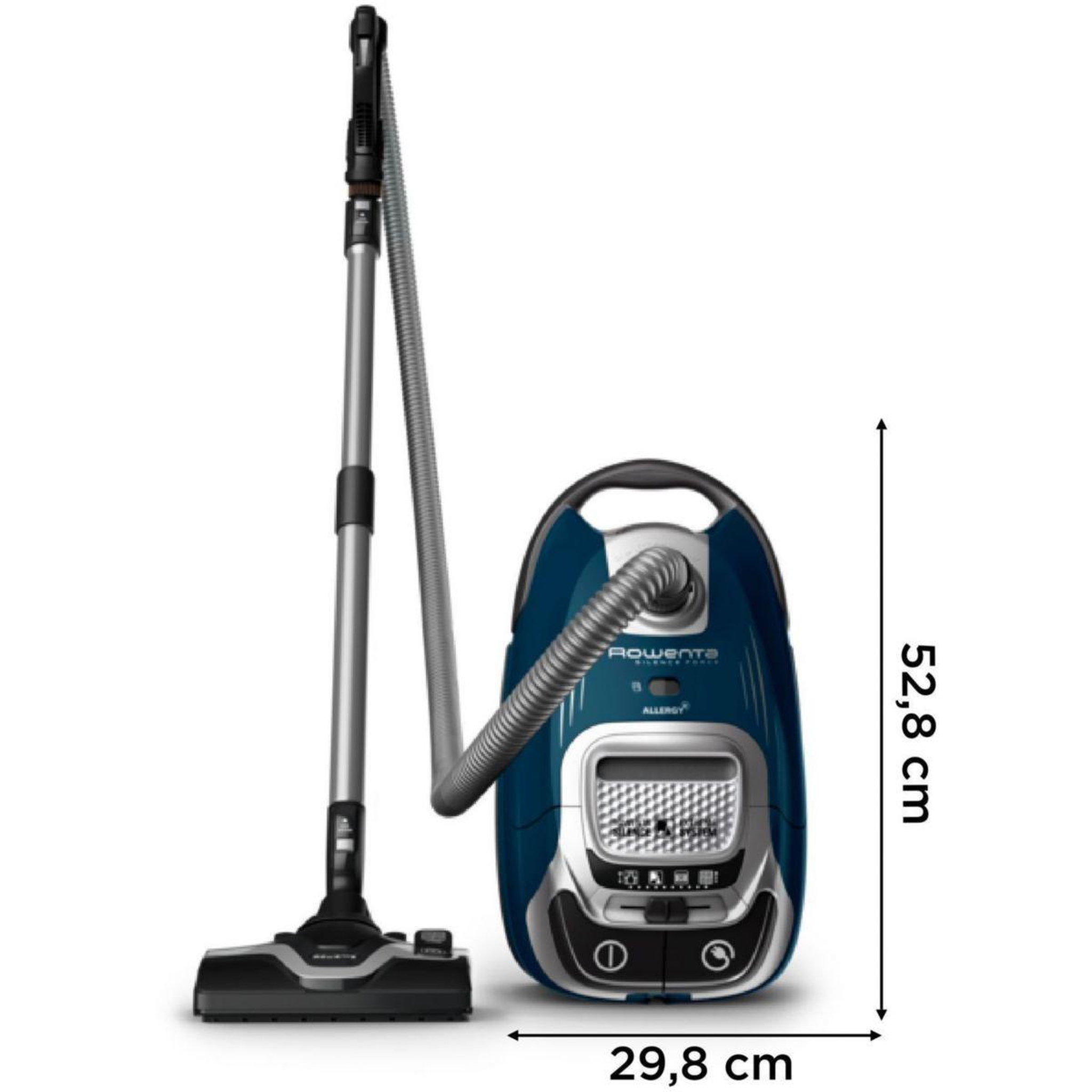 Voir la diapositive 5 : ROWENTA Aspirateur avec sac silence force effitech ro7471ea