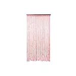 HEART OF THE HOME Rideau de porte en bambou Design - L. 90 x l. 180 cm -  Rouge