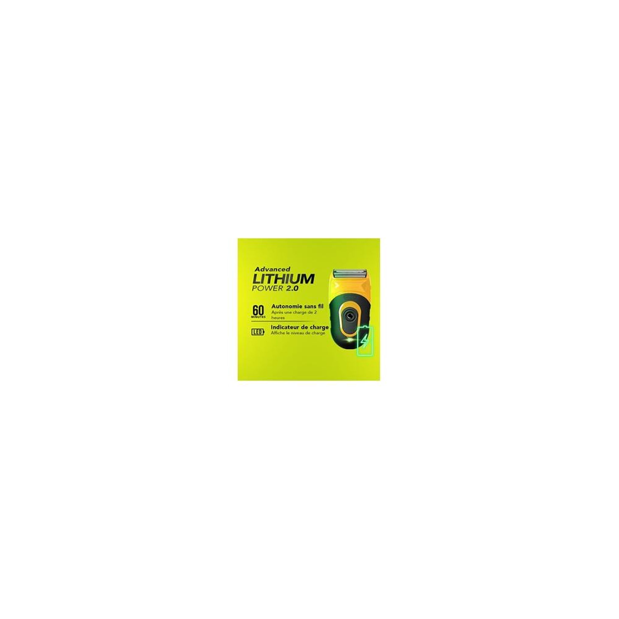 Voir la diapositive 5 : WAHL Rasoir homme Wahl Extreme Grip Shaver Noir Jaune
