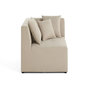 Voir la diapositive 1 : LISA DESIGN Amalfi - module d'angle réversible - en tissu