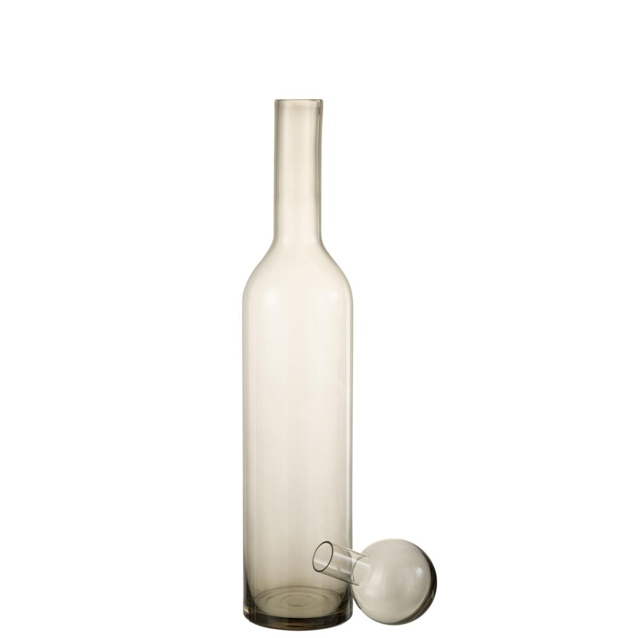 Voir la diapositive 2 : J-LINE Bouteille en verre  norma  75cm gris