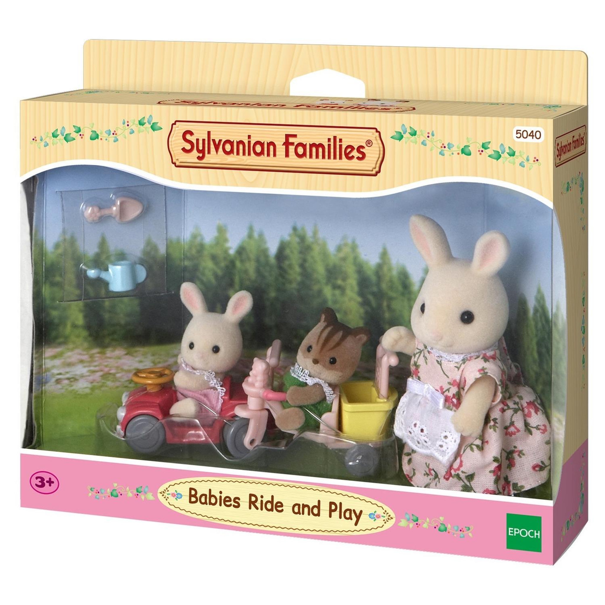 Voir la diapositive 3 : Sylvanian families 5040 - Tricycle et mini voiture bébés - Sylvanian Families