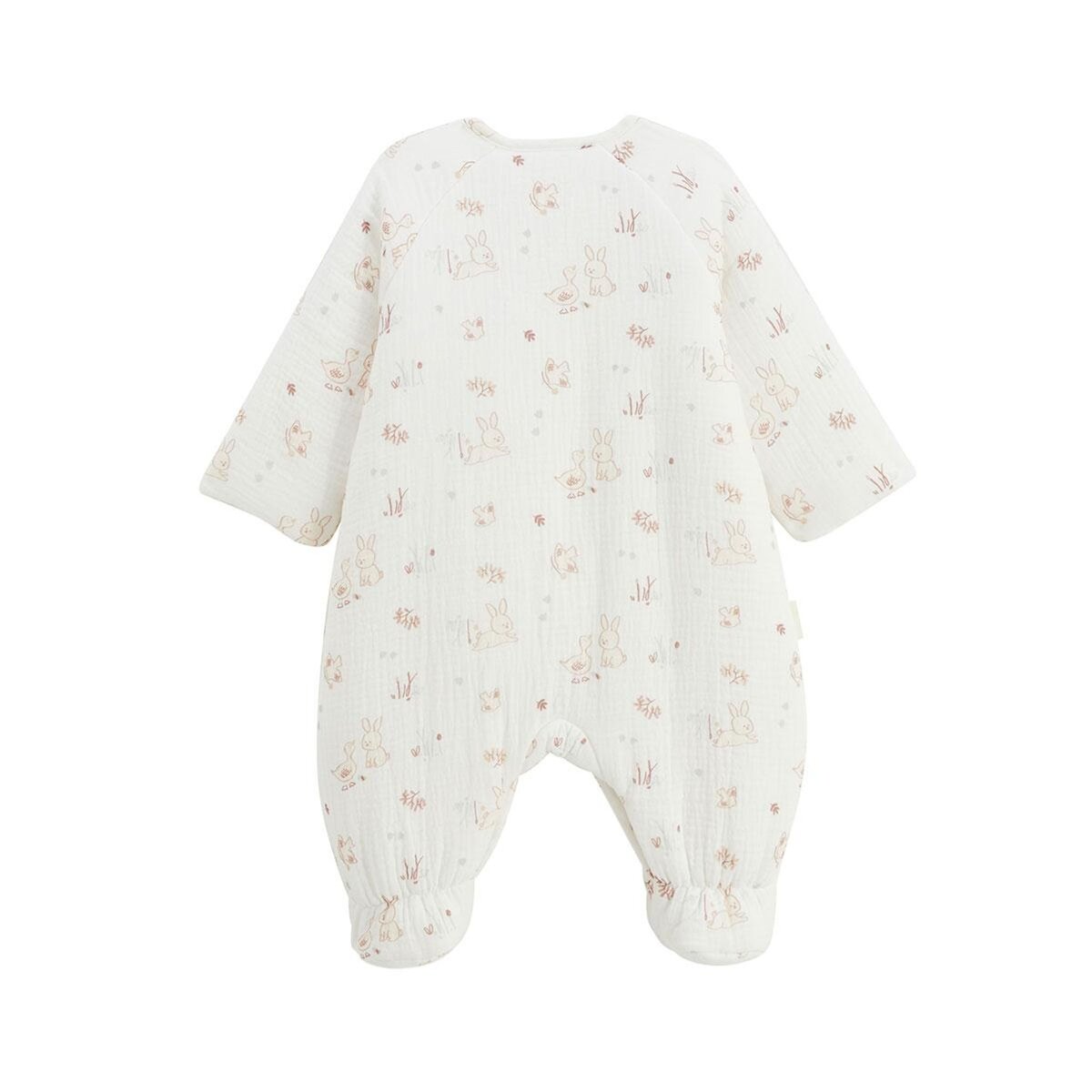 Petit Béguin Combi pilote en gaze de coton Douceur