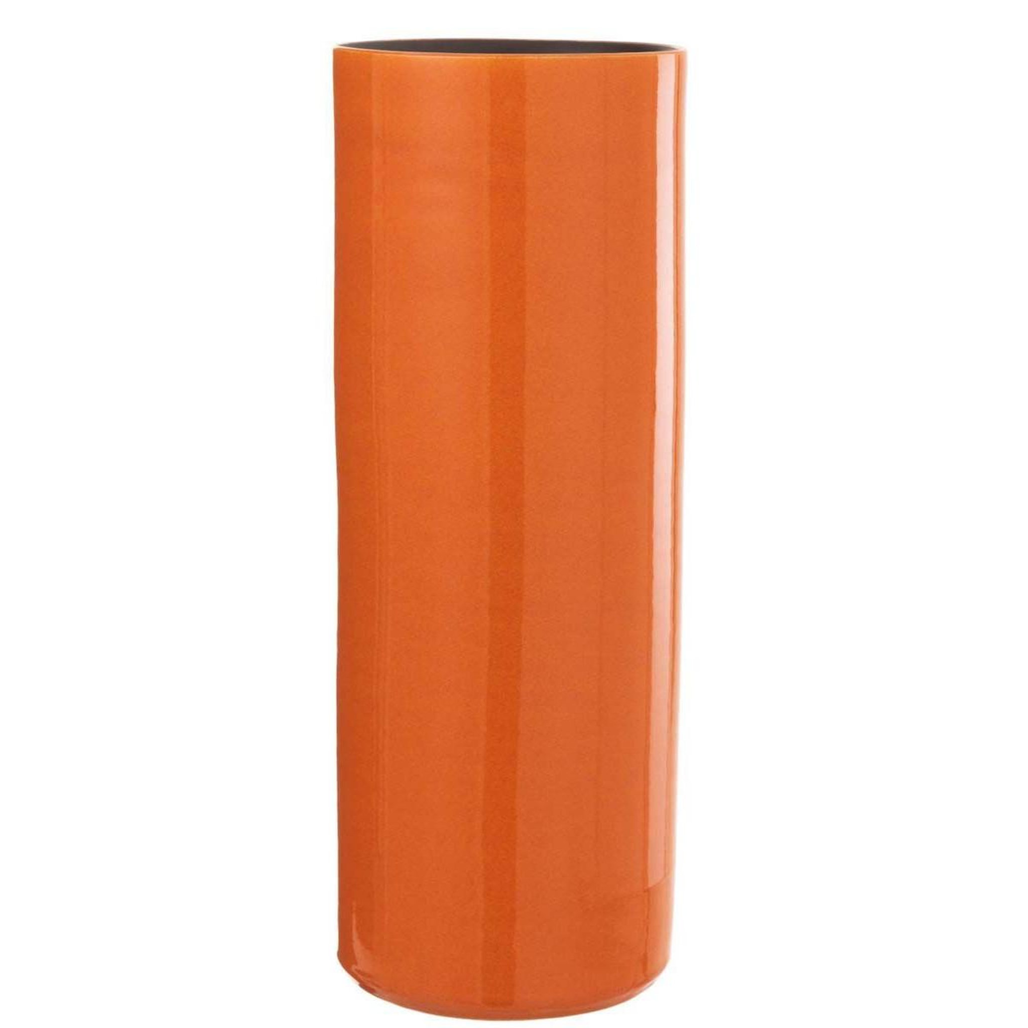 J-LINE Vase déco en céramique  flek  47cm orange
