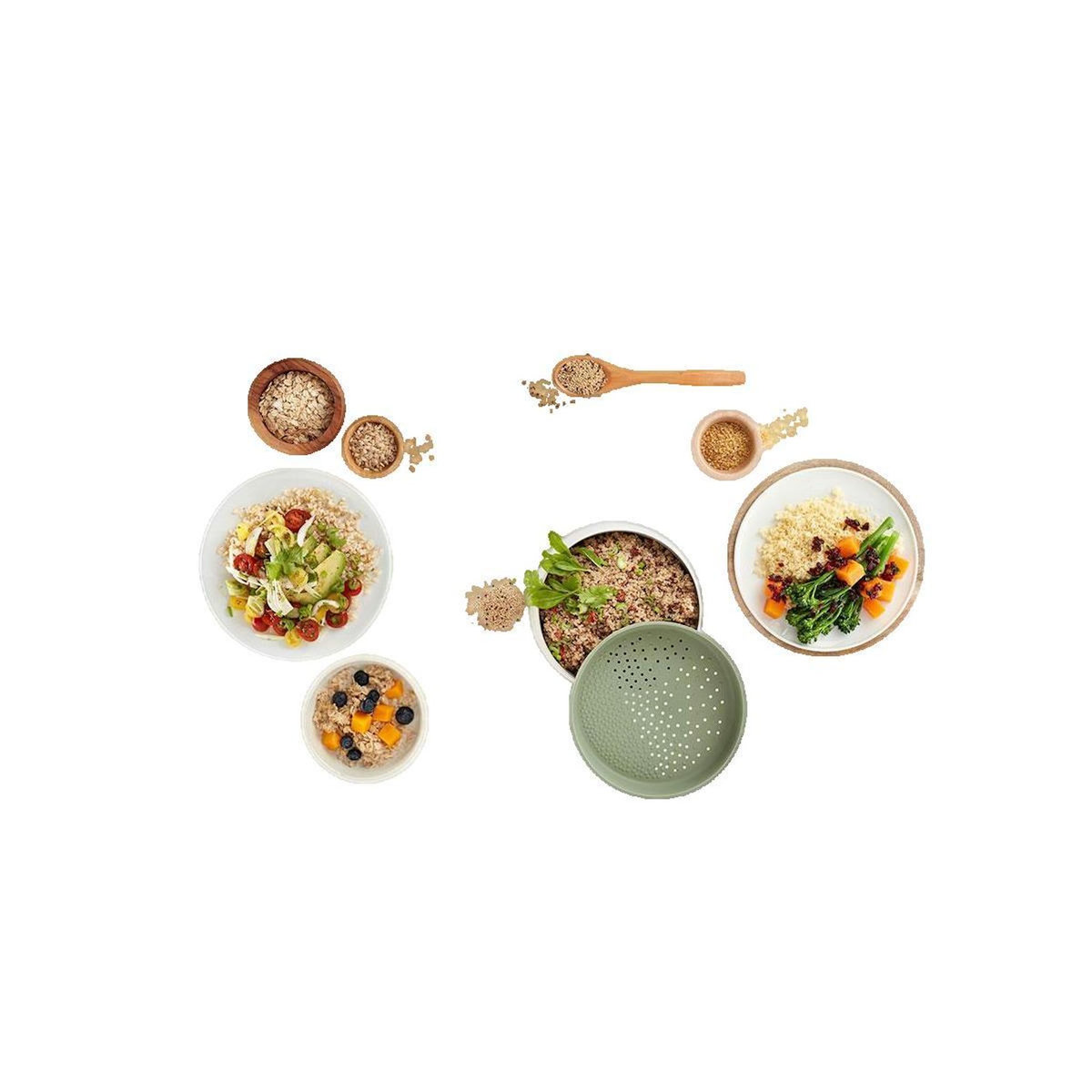 LEKUE Cuiseur à riz Lékué modèle 8710755887864 argenté