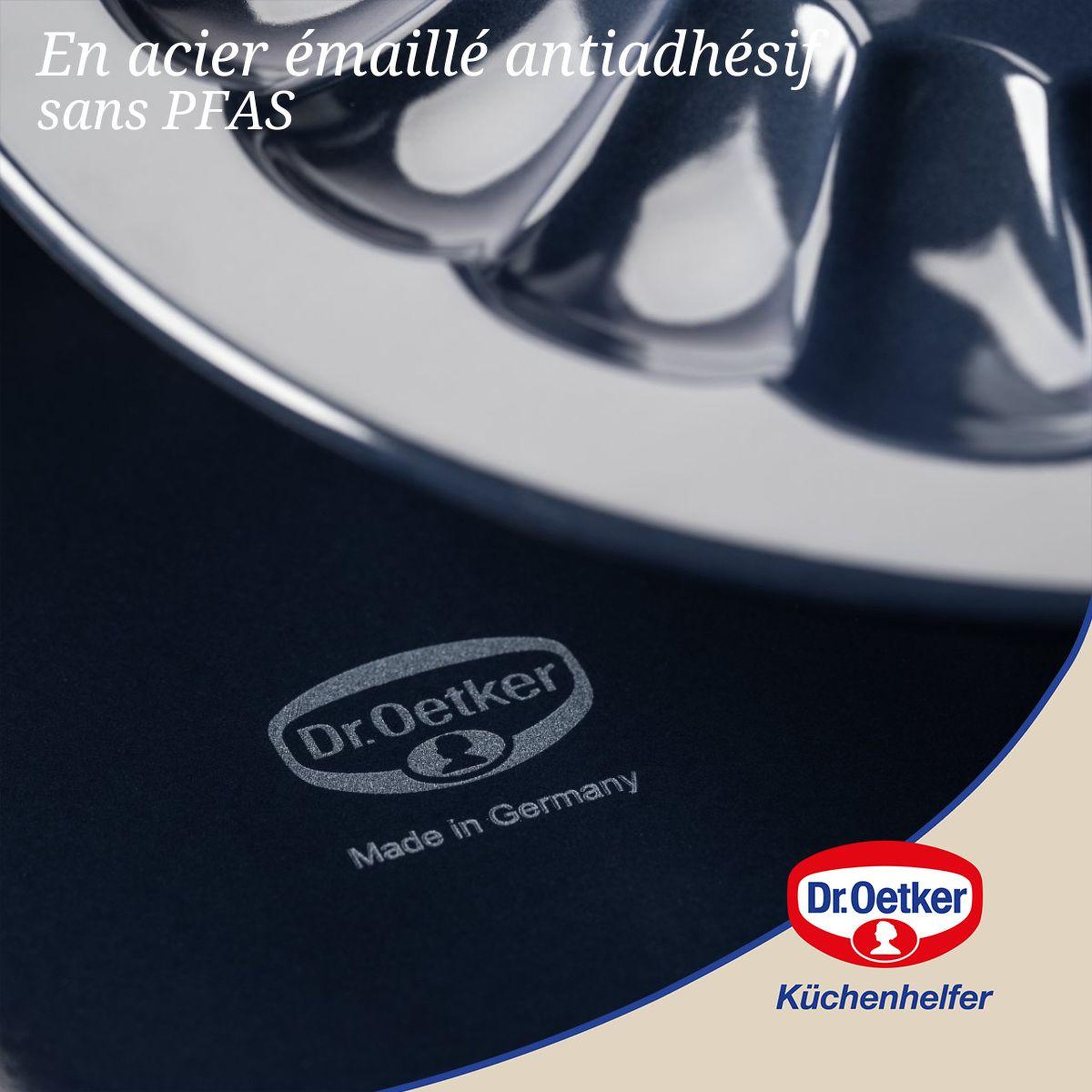 Voir la diapositive 6 : DR.OETKER Moule à manqué et savarin double fond 28 cm dr. Oetker back liebe