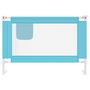 Voir la diapositive 3 : VIDAXL Barriere de securite de lit d'enfant Bleu 100x25 cm Tissu