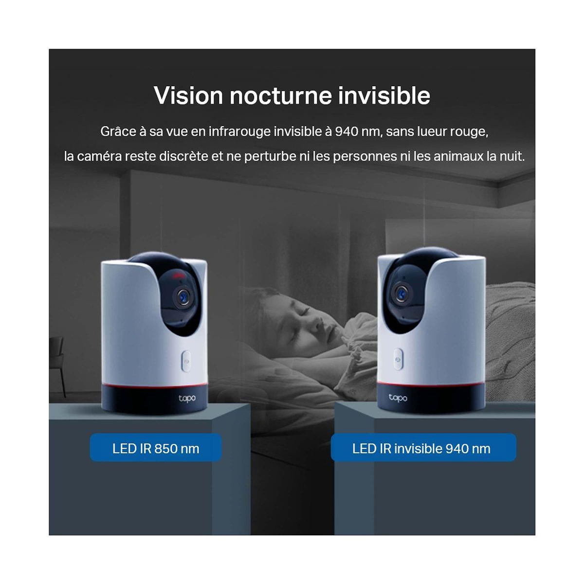 TP-LINK Caméra de surveillance Tapo C225 2K