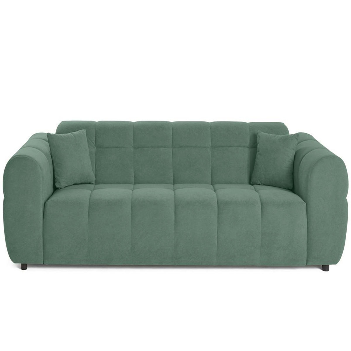 LISA DESIGN Ray - canapé droit 3 places en tissu texturé