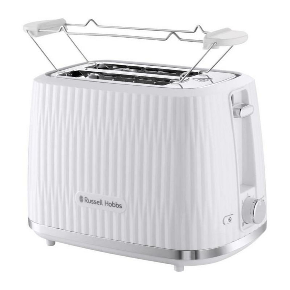 Russell Hobbs Grille-pain - RUSSELL HOBBS - EDEN - 800 W - 2 fentes - Blanc