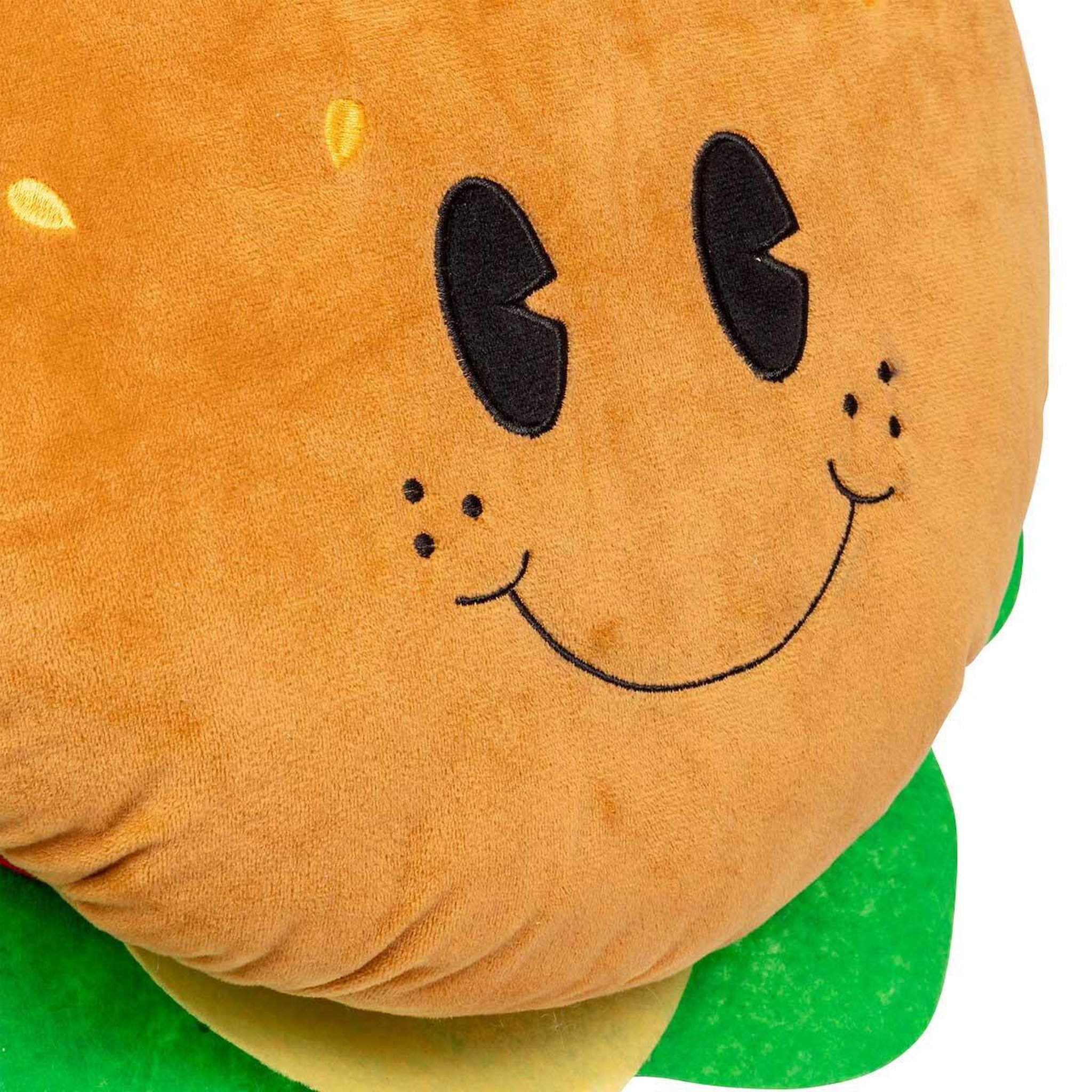 Voir la diapositive 2 : Atmosphera Kids Peluche enfant burger  gunter  33cm multicolore