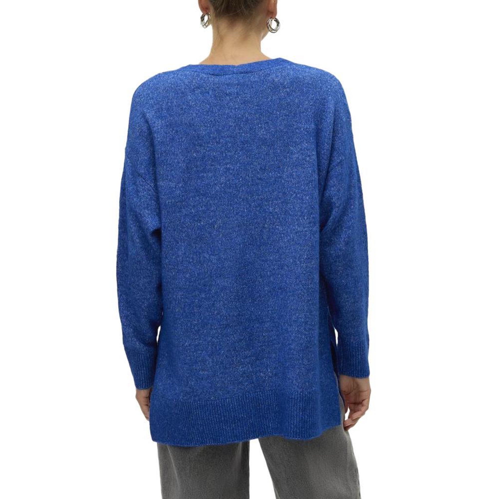 Voir la diapositive 2 : Vero Moda Pull Bleu Roi Femme Vero Moda Pullover