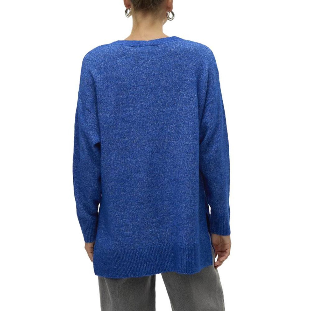 Vero Moda Pull Bleu Roi Femme Vero Moda Pullover