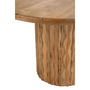 Voir la diapositive 2 : Paris Prix Table à Manger en Bois  Curve  122cm Naturel