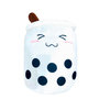 Voir la diapositive 1 : Paris Prix Peluche Bubble Tea XXL  Kawaii  70cm Blanc