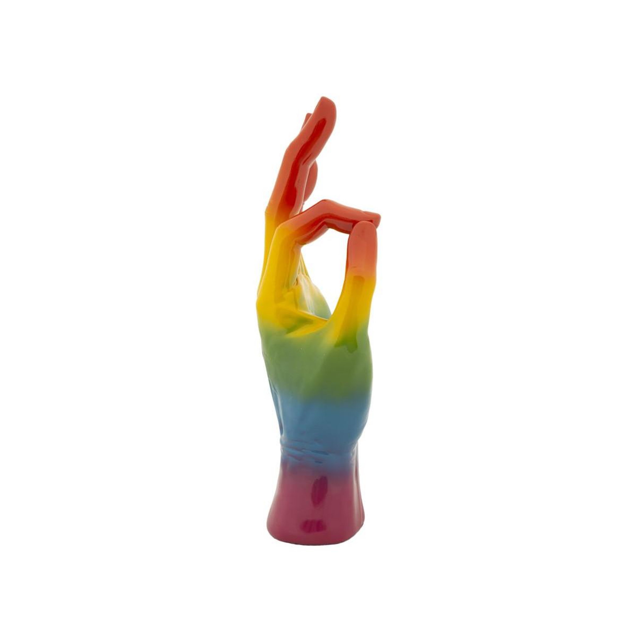Voir la diapositive 4 : Paris Prix Déco main ok  rainbow  36cm multicolore