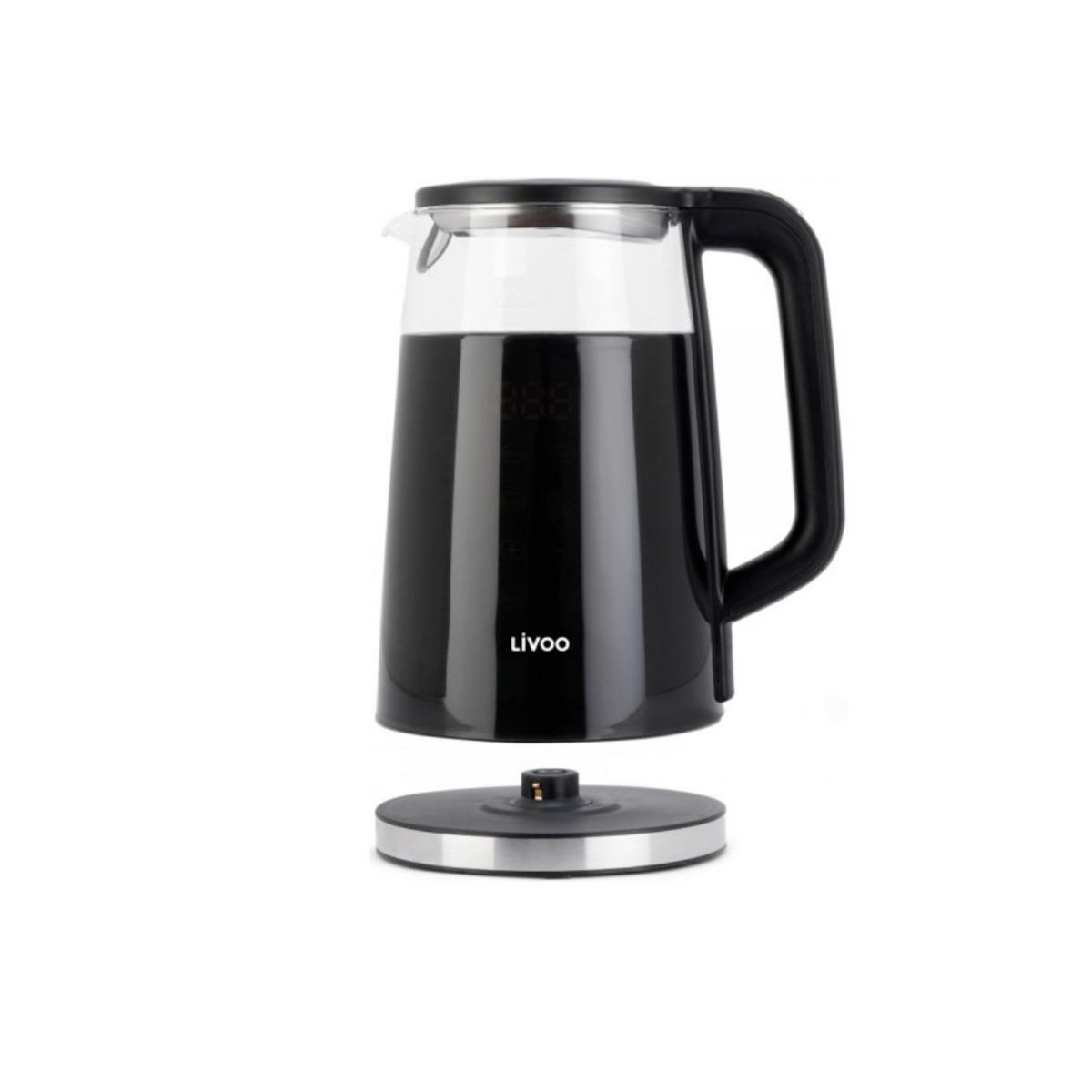 LIVOO Bouilloire électrique sans fil 1,7l 2200w noir - DOD198