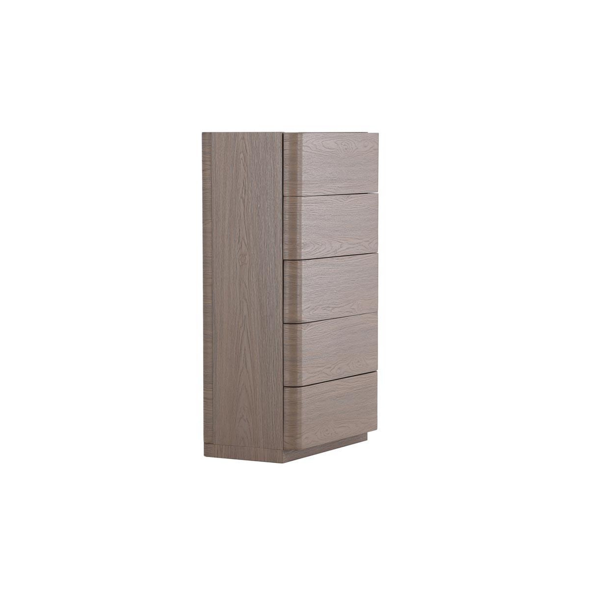 Voir la diapositive 2 : Paris Prix Commode design 5 tiroirs  noble  100cm moka