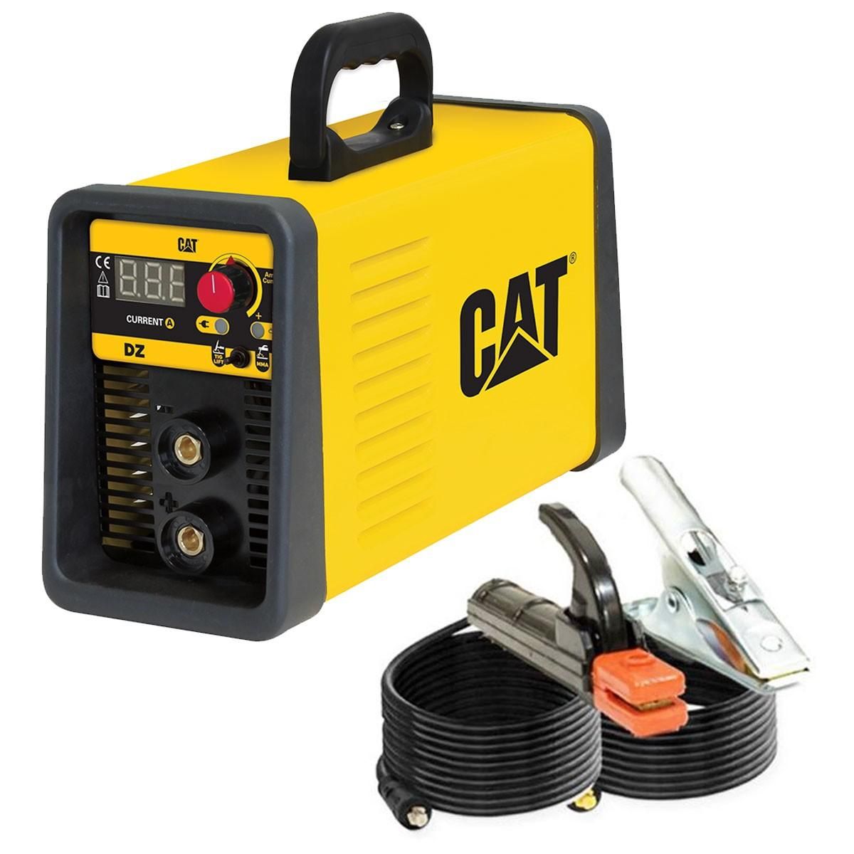 caterpillar Poste à souder inverter 160 Ampères MMA Electrodes basiques rutiles inox fonte et cellulosiques + Sac CAT