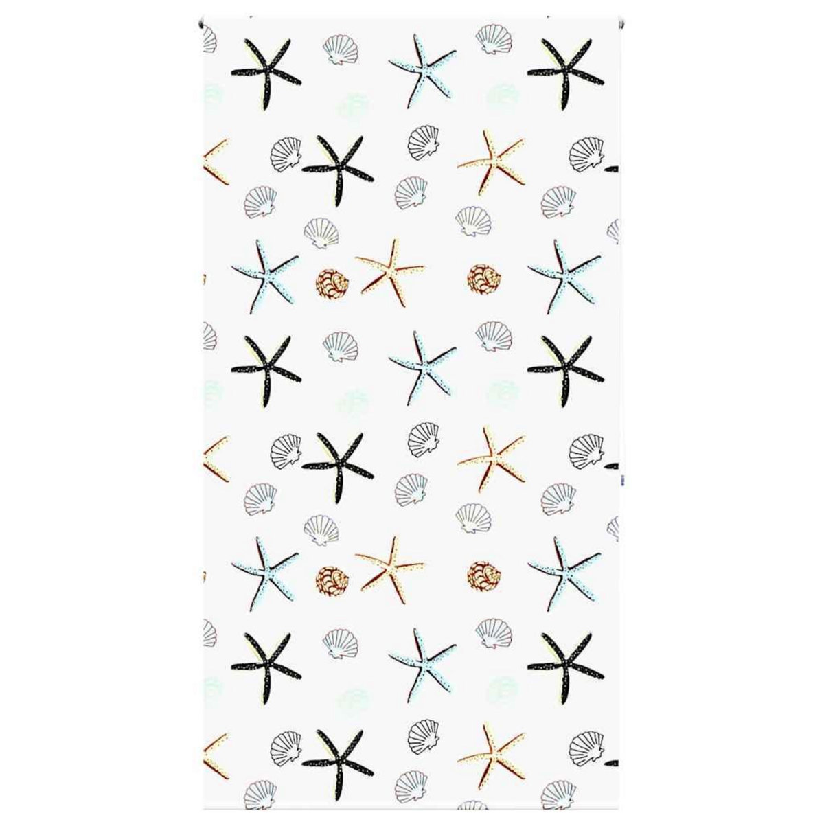 VIDAXL Store enrouleur de douche 130x240 cm largeur du tissu 126 cm