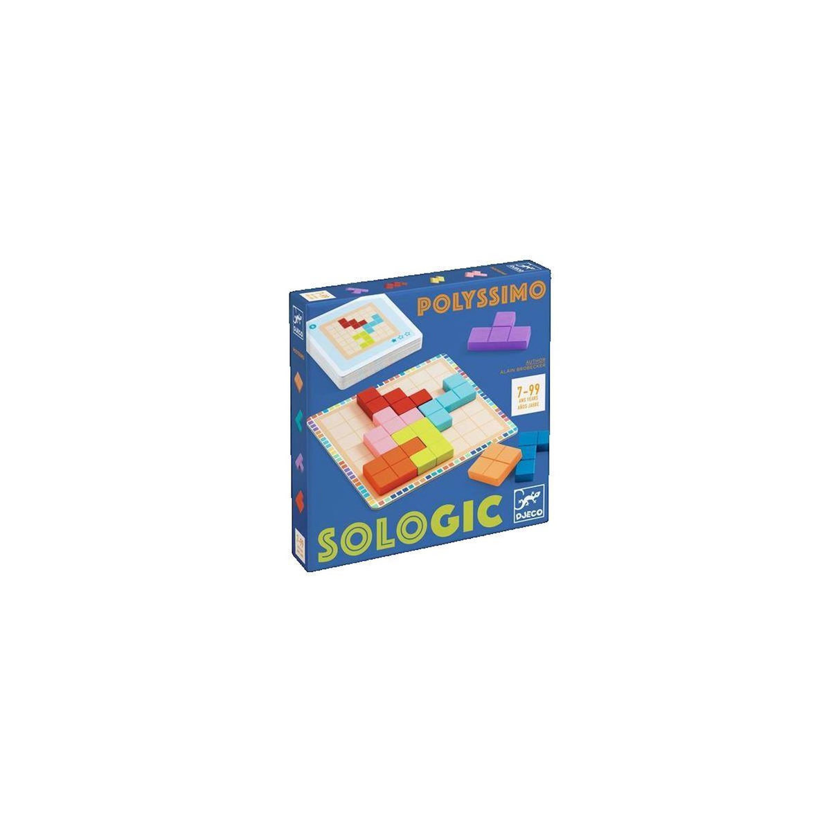 Djeco Casse-tête Djeco Polyssimo en bois - 11 pièces