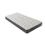 DAGOSTINO HOME Matelas 80x190 Mousse HR Très Ferme | Spécial Sommier Électrique et Lit Gigogne | Double Face (Été-Hiver) | H15cm. Coloris disponibles : Blanc