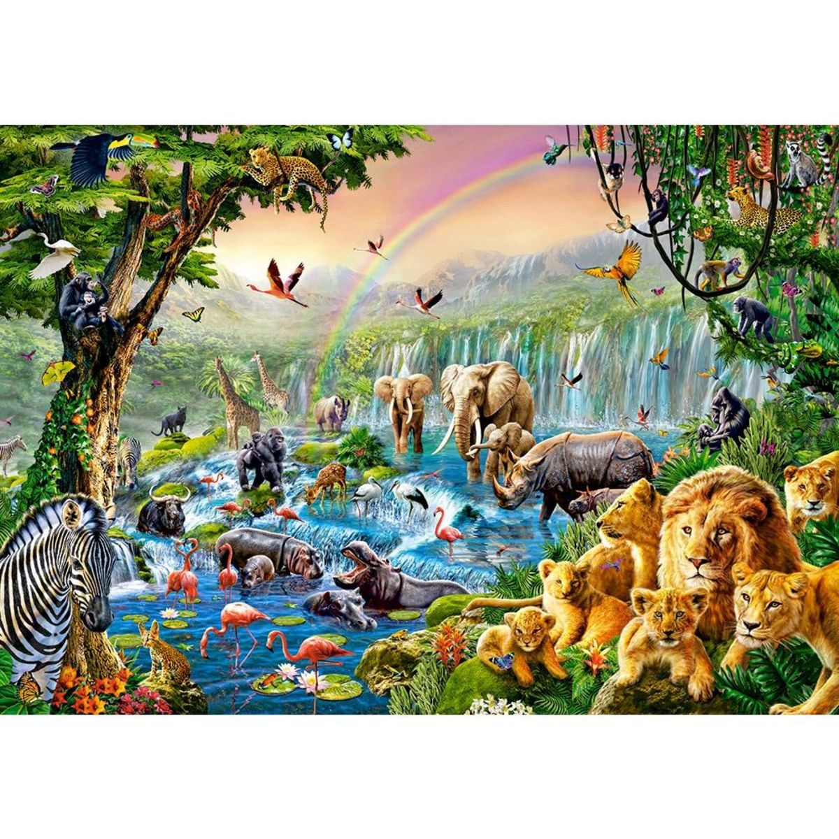 Castorland Puzzle 500 pièces : Jungle River