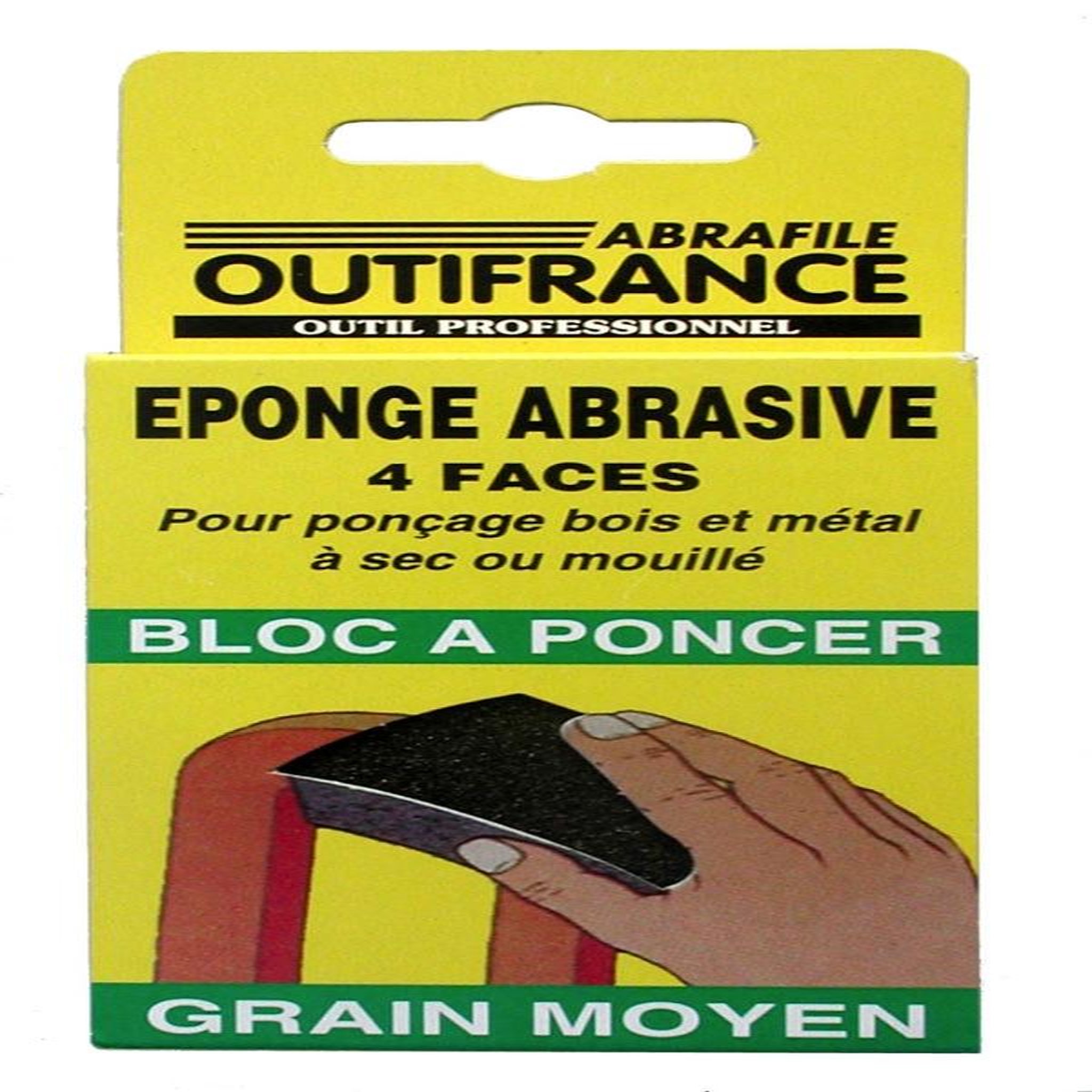 OUTIFRANCE Bloc ponceur souple Moyen 60/4
