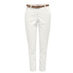JACQUELINE DE YONG Chino  Femme JDY Chicago. Coloris disponibles : Blanc