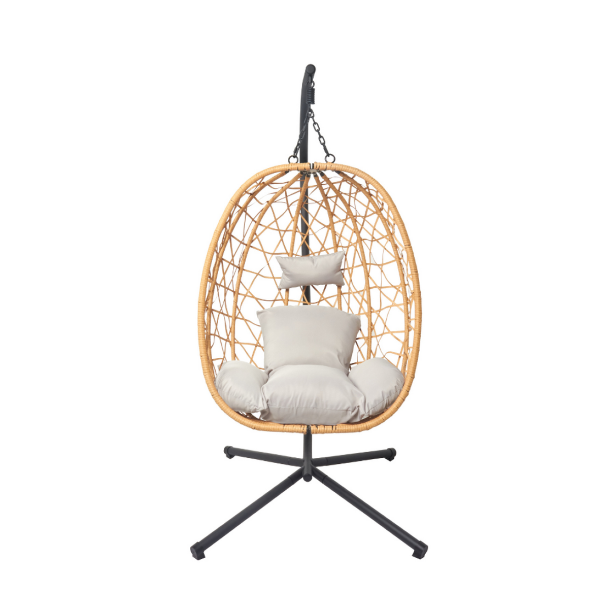 CONCEPT USINE Fauteuil suspendu effet rotin CUZCO