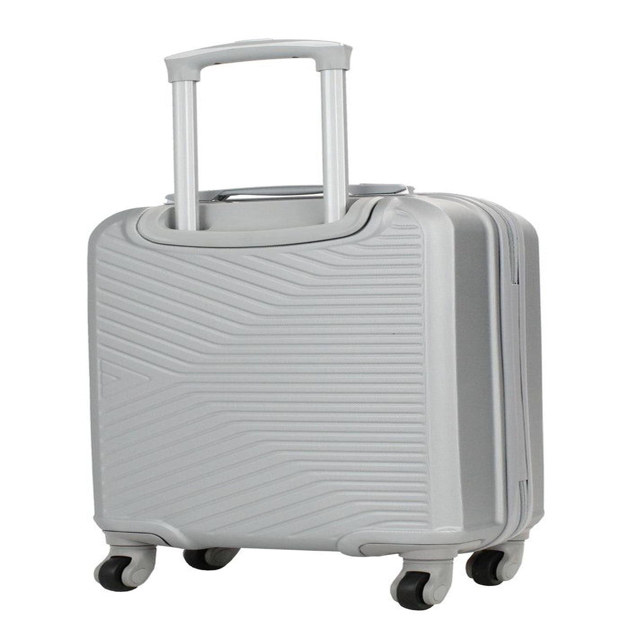 Voir la diapositive 5 : Alistair Valise cabine Alistair - Collection Iron - 4 roues - ABS ultra résistant - Noir