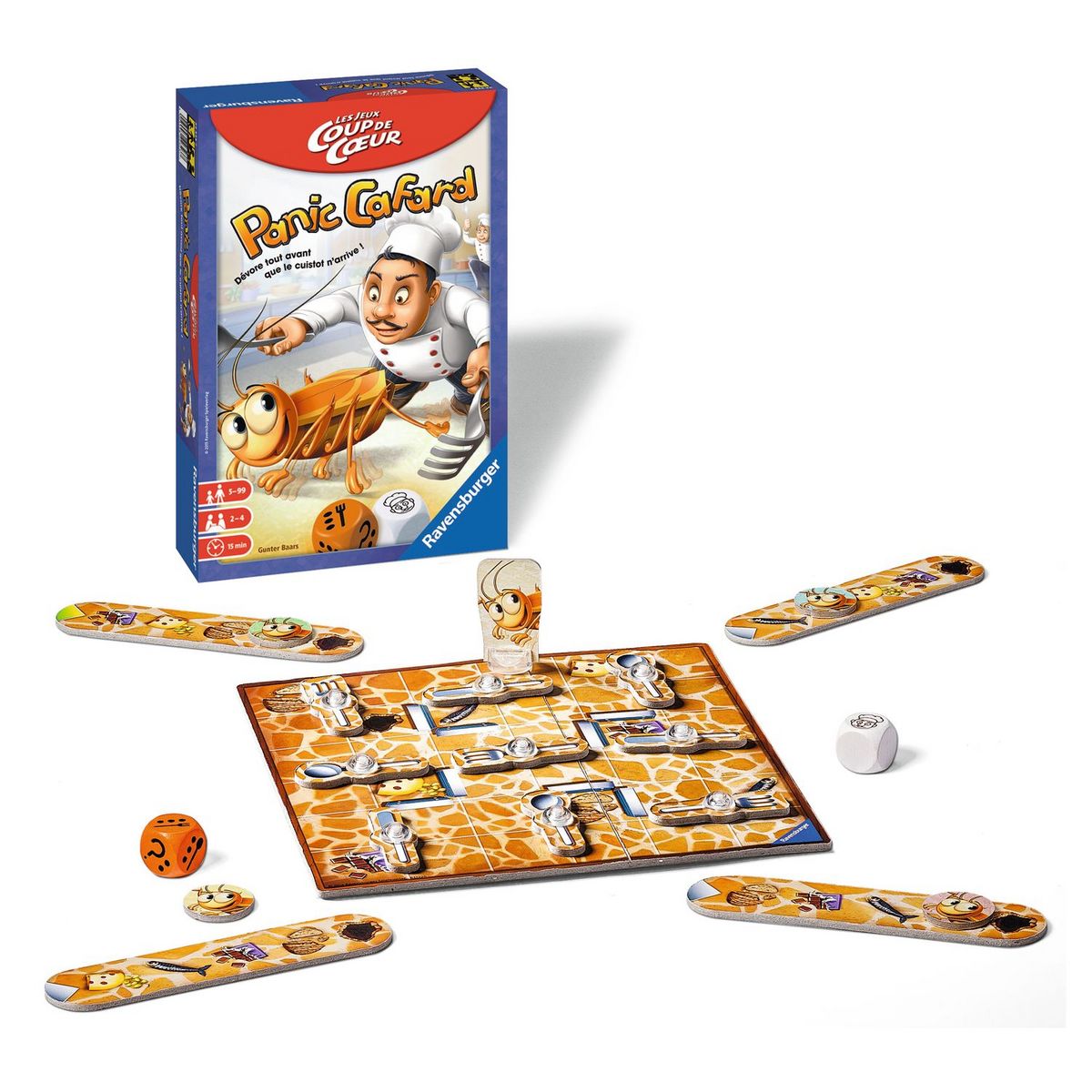 RAVENSBURGER Jeu Panic Cafard Coup de coeur