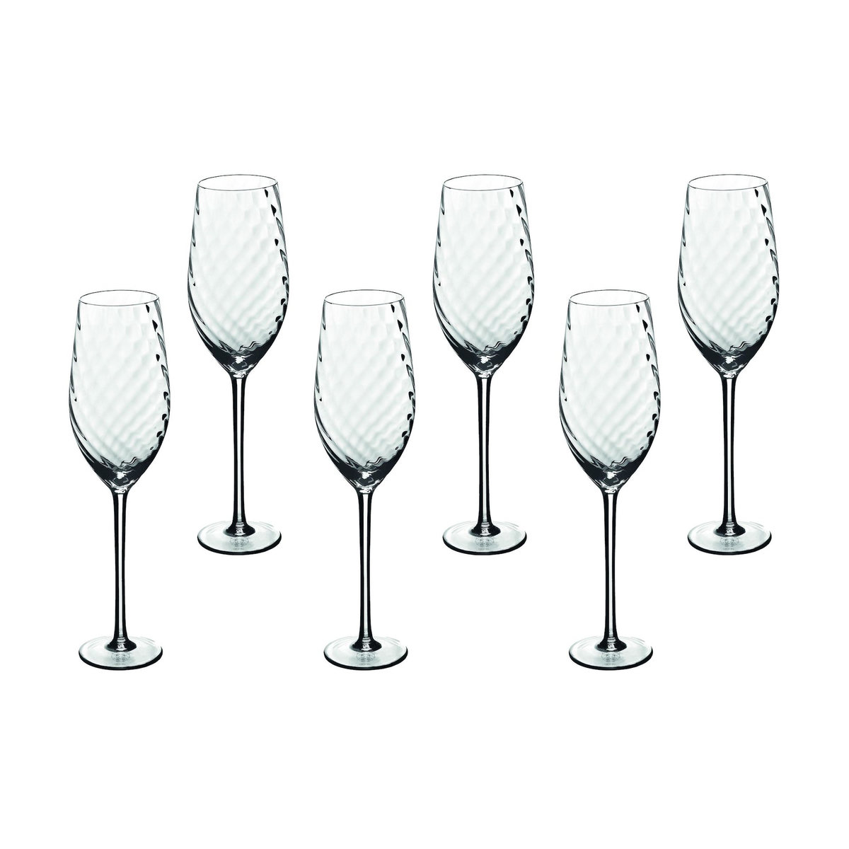 BJORN Verre à pied 36cl STEN - 6 pièces