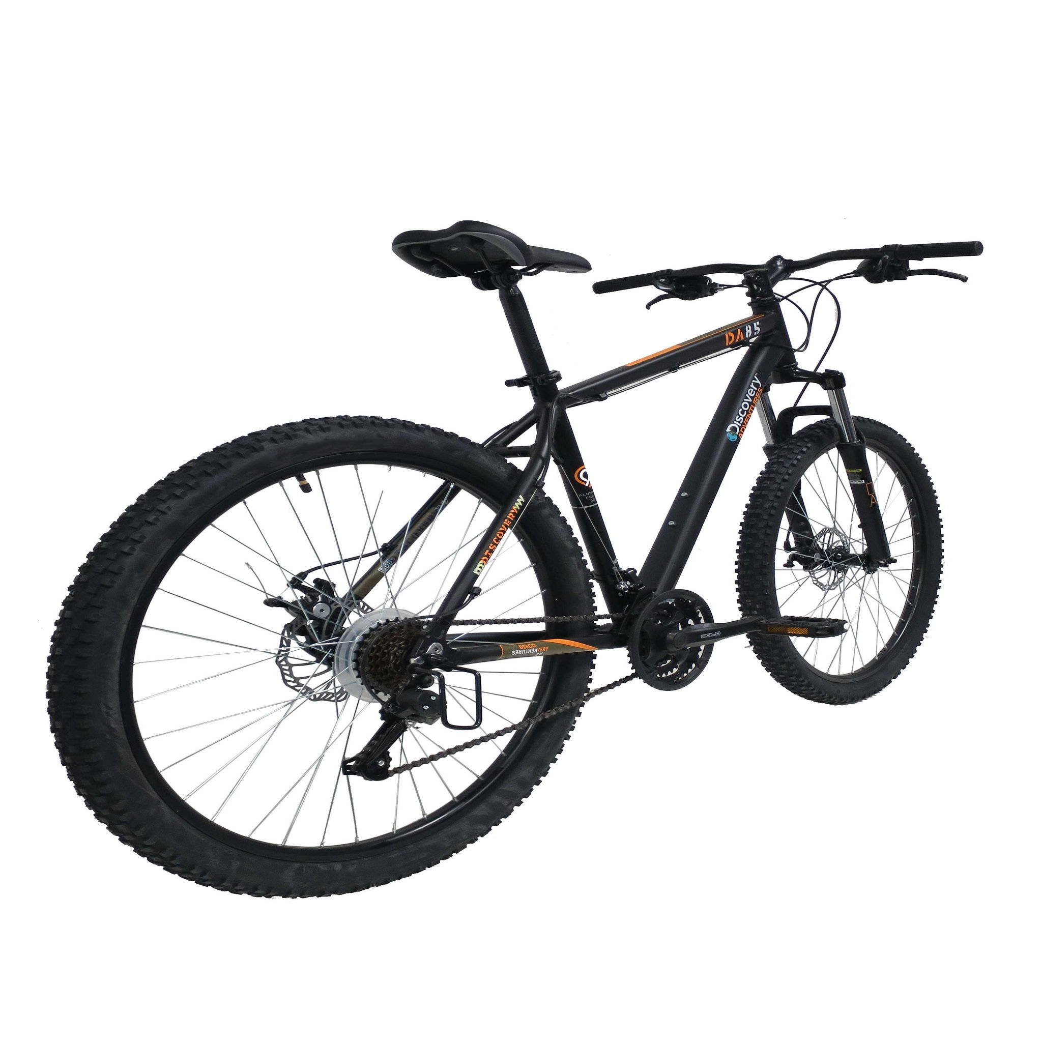 Voir la diapositive 3 : DISCOVERY ADVENTURES Vélo VTT 27,5'' Rigide Homme  Discovery Adventures  - Cadre Alu -  Double Freins à Disque - Dérailleur Shimano - Sélecteurs à gâchettes -  Fourche télescopique - Potence headset