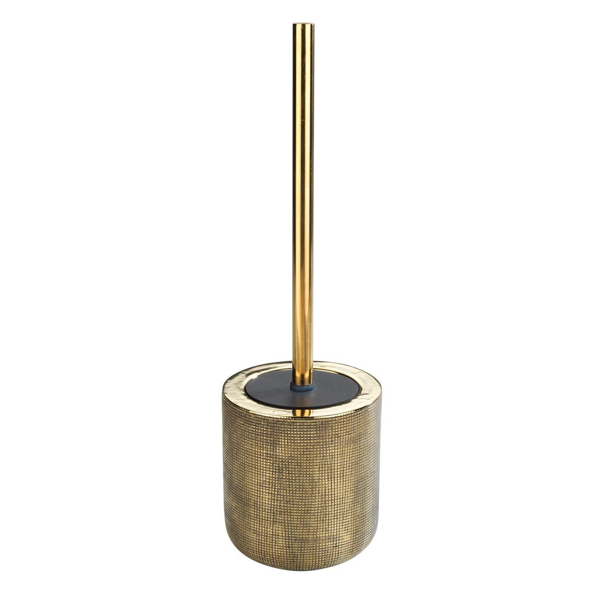 Wenko Brosse wc design rivara - doré