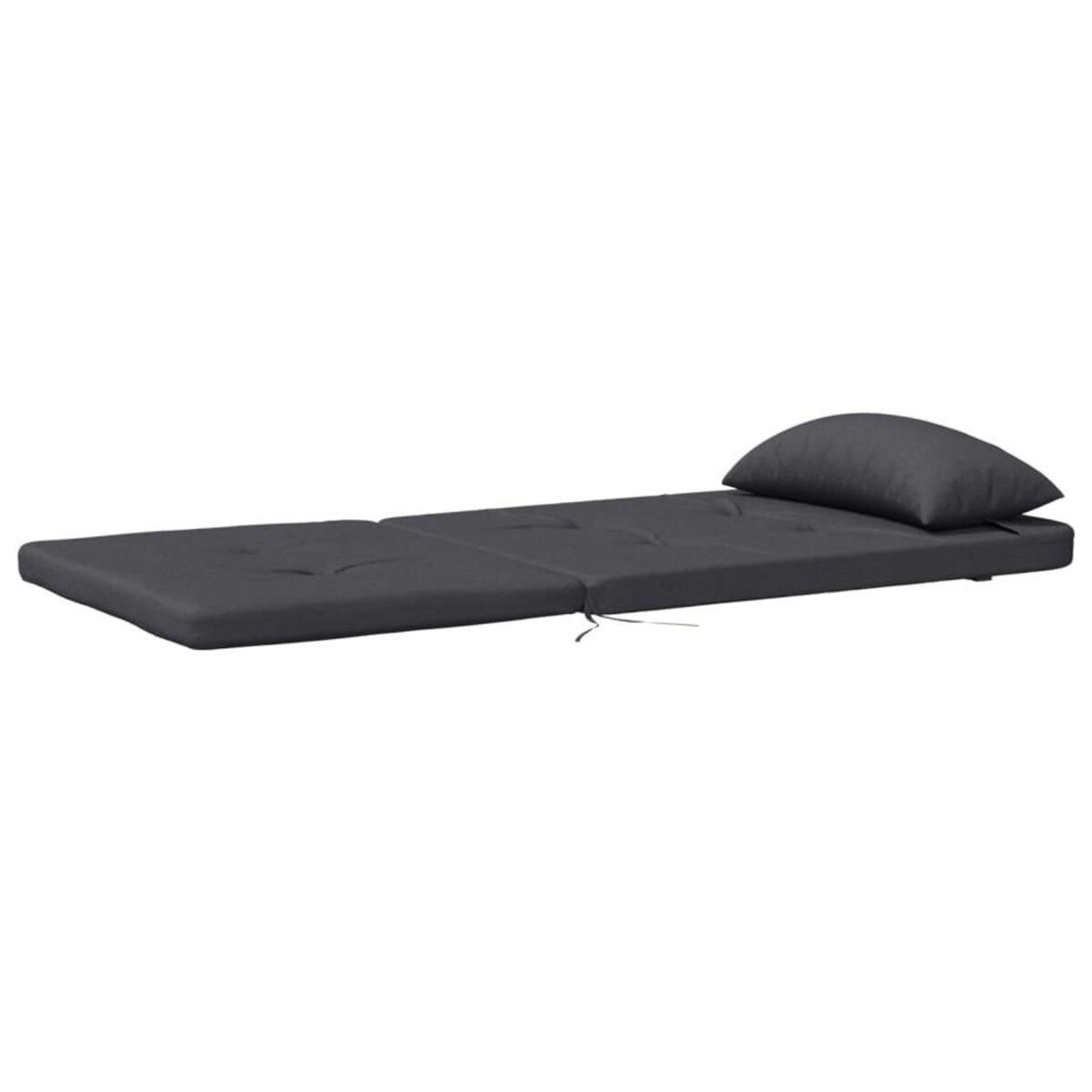 VIDAXL Coussins de chaise adirondack lot de 2 anthracite tissu oxford