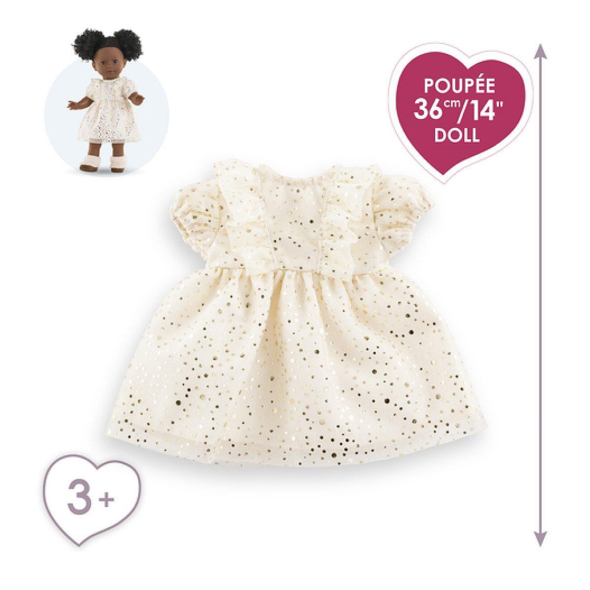 Voir la diapositive 5 : Corolle Mc robe foret enchantee
