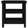 Voir la diapositive 5 : VIDAXL Banc de travail Noir 78,5x50x80 cm Bois de pin massif
