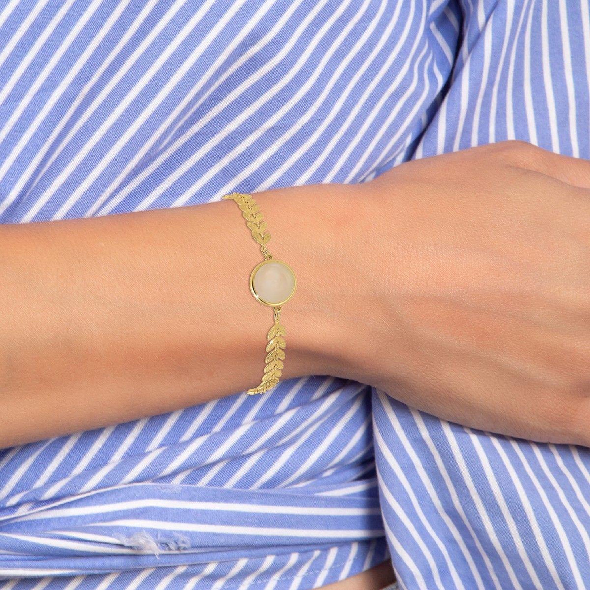 Voir la diapositive 2 : SC BOHEME Bracelet par SC Bohème orné d'un quartz rose