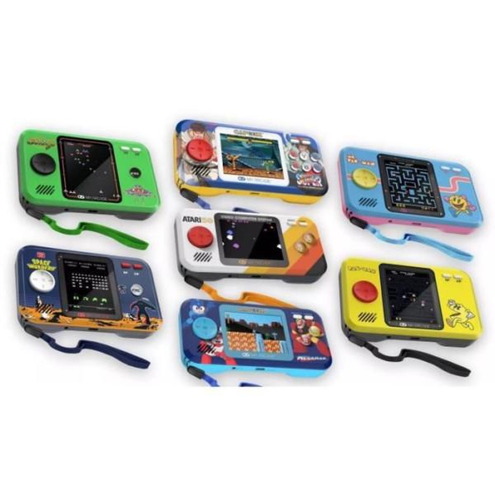 Voir la diapositive 3 : Just for games Console rétrogaming Just For Games Pocket Player Megaman Bleu