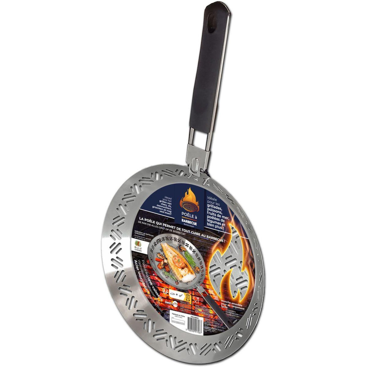 Best Of TV Poêle grill a barbecue 30cm