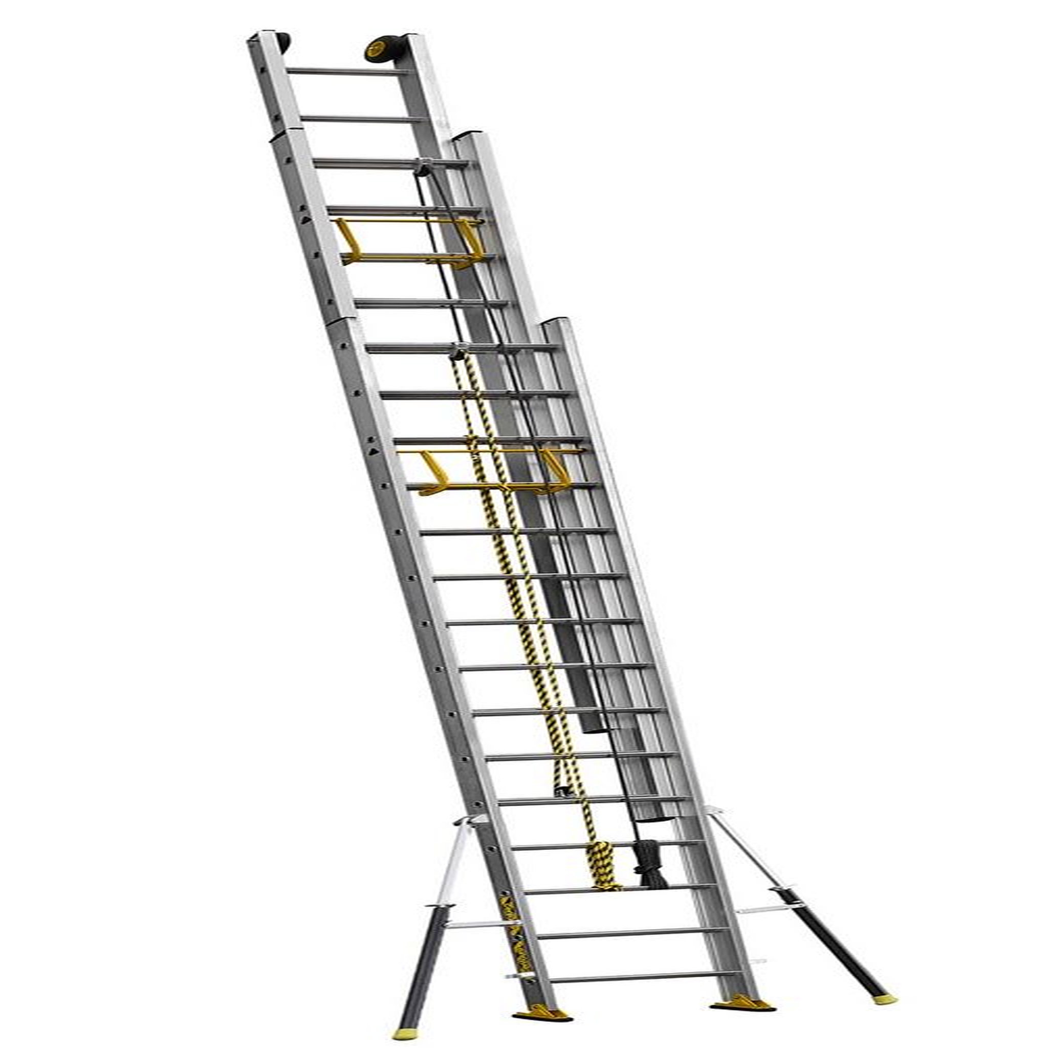 Centaure Echelle coulissante 3 plans à corde C3 STAB' 4m35/10m65