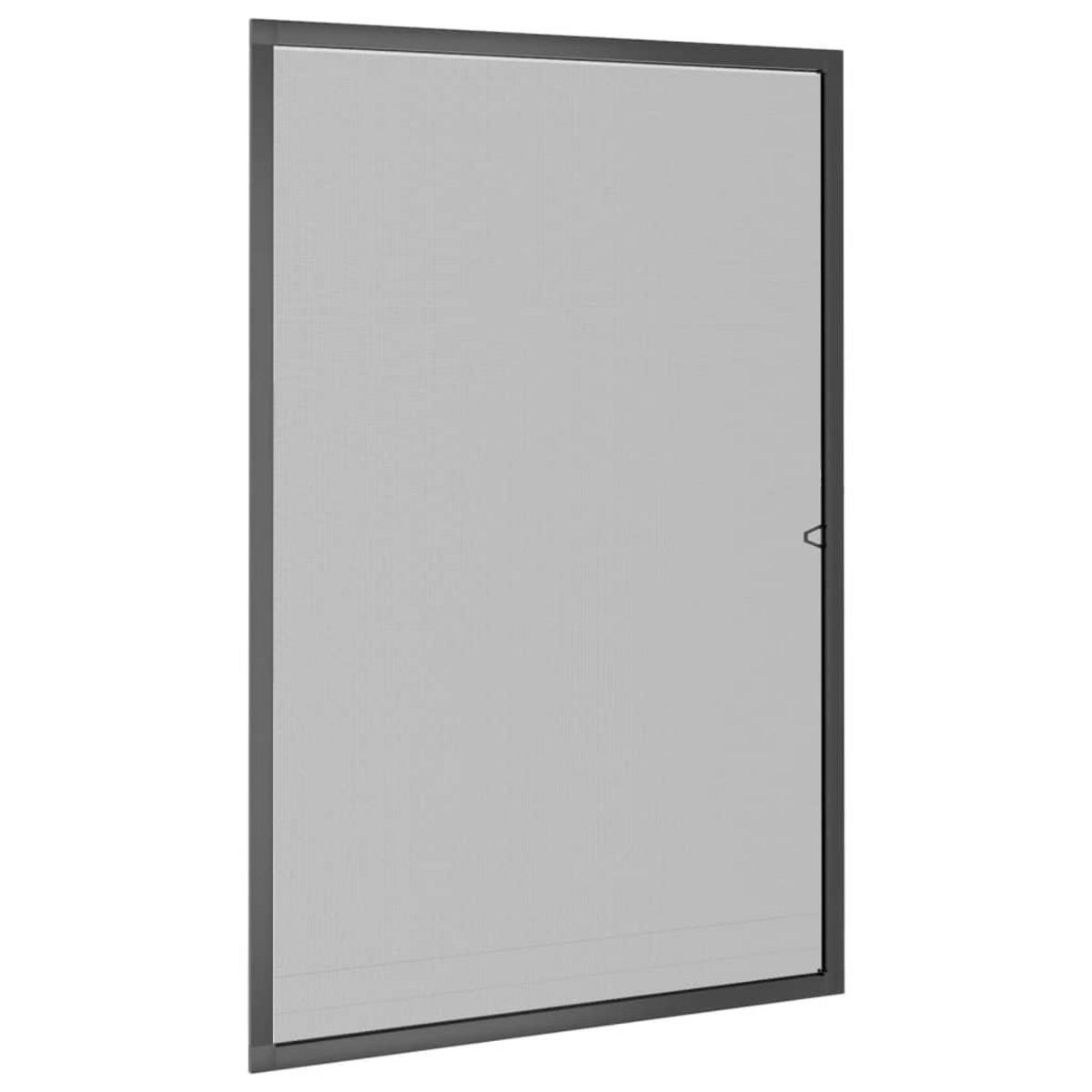 VIDAXL Moustiquaire pour fenetres Anthracite 90x120 cm