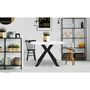 Voir la diapositive 4 : Paris Prix Table Ronde Extensible  Zefane  160-260cm Noir & Effet Marbre