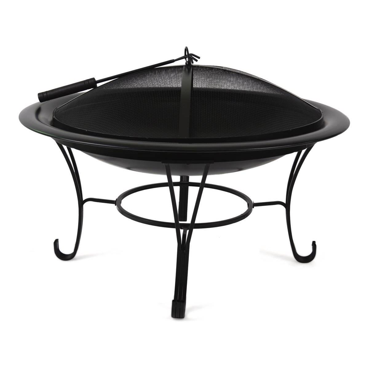 Habitat et Jardin Chauffage d'extérieur  Brasero 2  - Ø 76 cm - Noir