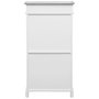 Voir la diapositive 3 : VIDAXL Armoire a chaussures Gris 50 x 28 x 98 cm Bois de Paulownia