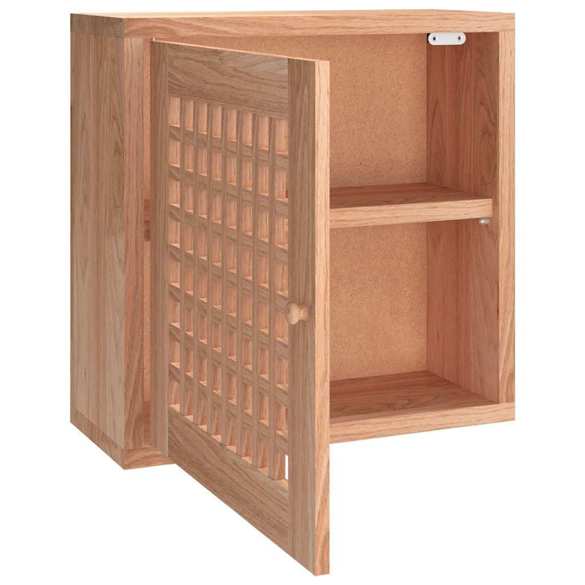 Voir la diapositive 5 : VIDAXL Armoire murale 42x18x42 cm bois massif de noyer