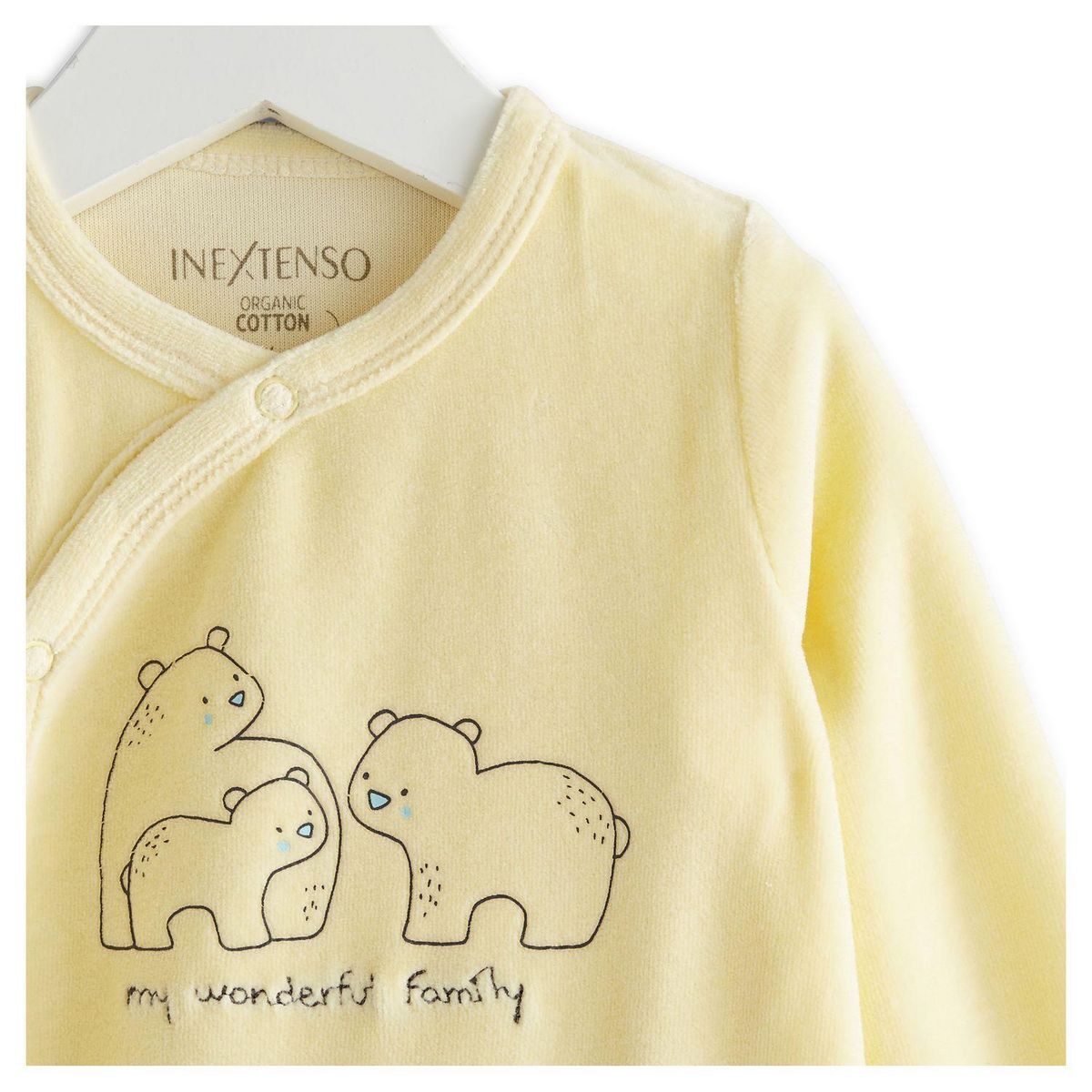 IN EXTENSO Dors bien naissance velours bébé